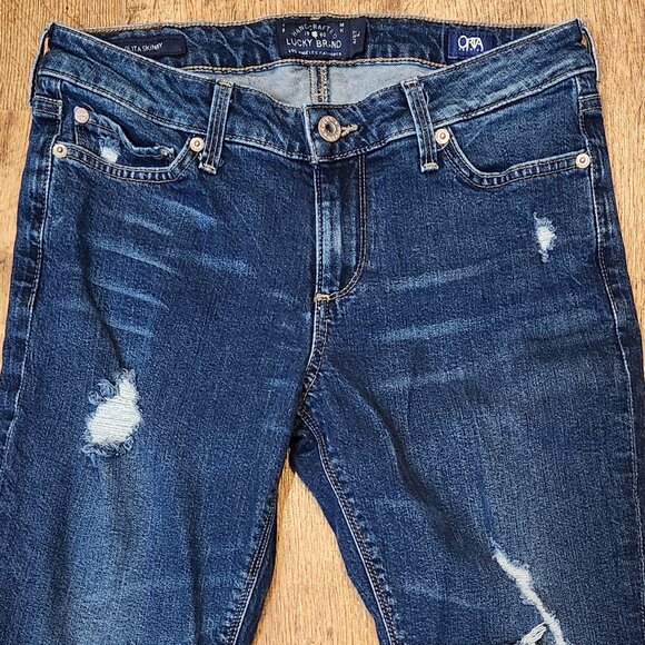 LUCKY BRAND Lolita Skinny Jeans - Sz 4 / 27 - Picture 3 of 7